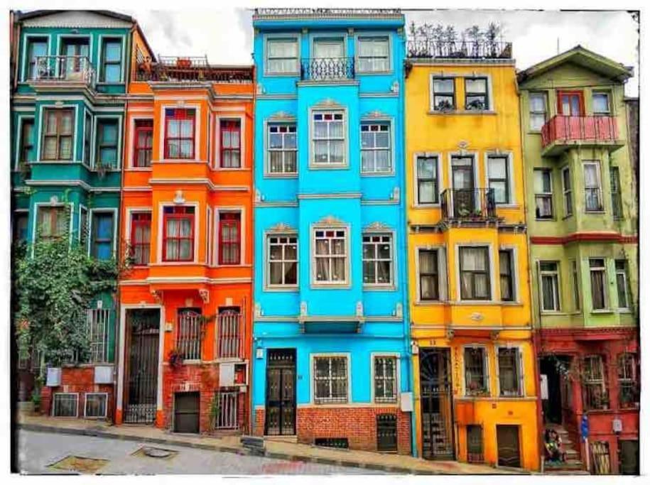 Historic Unique Town House Golden Horn Istanbul Apartment Exterior photo